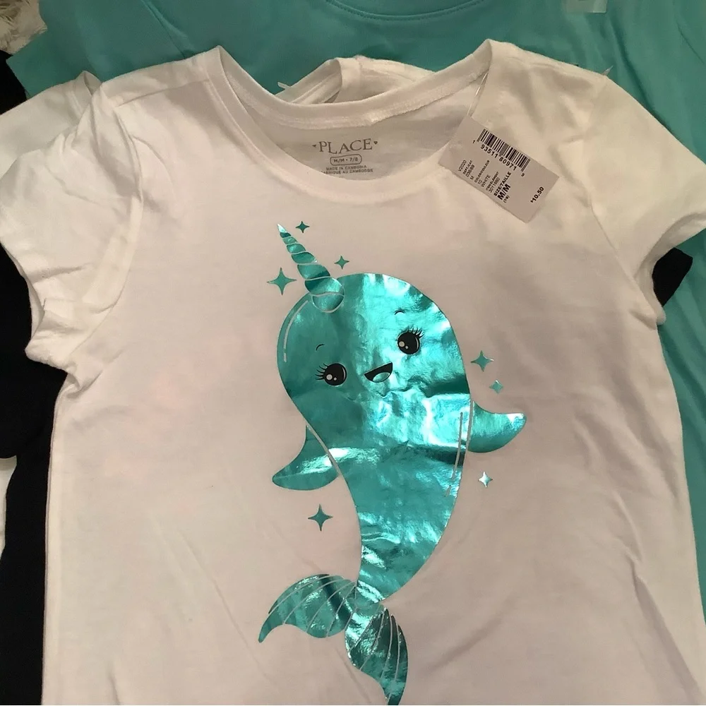 NWT Girls T Shirt Lot of 5 - Picture 3 of 6